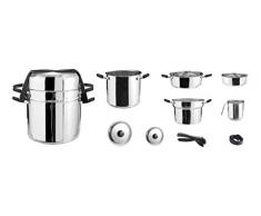 BRUNNER Edelstahl-Kochtopf-Set Academy 8+1 ø 22 cm