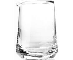 The Elan Collective Cocktail Rührglas aus 100% bleifreiem Glas - 750 ml, spülmaschinenfest (Silver Lake)