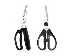 MUZIWENJU Küchenscheren, Mehrzweckscheren, Haushaltsscheren, Lebensmittelscheren, Starke Hühnerknochenscheren, große Multifunktionsscheren für zu Hause, hohe Qualität