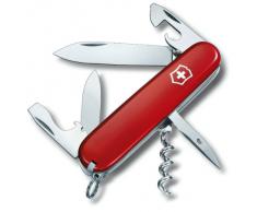 Victorinox Taschenmesser Spartan (12 Funktionen, Korkenzieher, Dosenöffner) rot