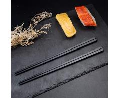 Youda 5 Paar Japanische Alloy Essstäbchen, Wiederverwendbare Klassischen Stil, Waschbar Für GeschirrspüLer, Set in Schöner Geschenkbox (Kirschblüten)