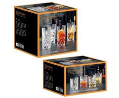 Spiegelau & Nachtmann Nobelesse Set 4X Whiskybecher + 4X Longdrink Gläser