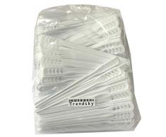 5000 Stück Plastik Rührstäbchen für Coffee to Go Kaffeebecher, PS, Kunststoff, Stab Löffel für Kaffee/Tee Becher Rührer Tea Cup Trinkbecher, Plastik Einwegbesteck