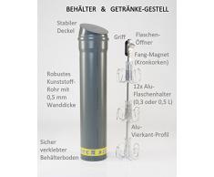 BIERSAFE: Hoch die Zwölf ! Garten Erdloch Flaschenkühler/Getränke-Kühler/ERD-Kühlschrank, stromlos-Bier-Kühl-Gadget/für Outdoorküche