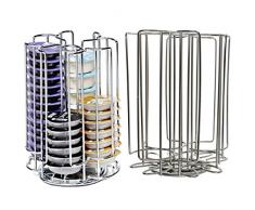 52 T-Discs drehbar Halter Ständer für Bosch Tassimo Kapselhalter Tassimo-Maschine (52 Pod Turm-Spender)