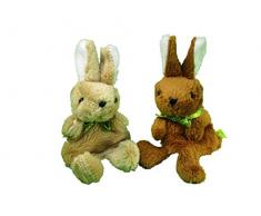 Spiegelburg 12188 Eierwärmer/Fingerpüppchen Häschen Alle Vögel sind ..., sortiert-1 Stück