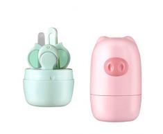 4-in-1 Baby-Nagelknipser, Maniküre-Set, Anti-Fleisch, Nagelknipser, Schere, Nagelfeile und Pinzette