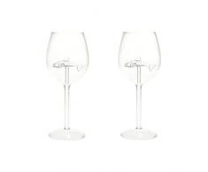 Home The Original Shark Rotweinglas Mingfa Weinflasche Kristall Kelch Glas für Party Flöten Glas Weinbecher Rotwein oder Weißwein Champagner 21x6cm farblos