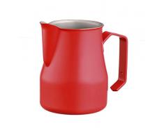 Motta Milchkännchen Milchschaumkännchen Europa 350 ml Edelstahl Rot