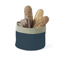 HENDI Brottaschen, rund, Brotkorb, ø200x(H)200mm, Dunkelgrau