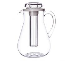 APS 10770 Saftkanne mit Eis-Schlauch, Ø 18 x 29 cm, 3 ltr