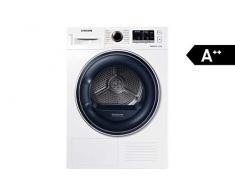 Samsung DV5000 DV81M50103W/EG Wärmepumpentrockner/A++/OptimalDry - Sensorgesteuertes Trocknen /Kondenswasserstandsanzeige - SchnellCheck/Komfort 2-in-1-Filter