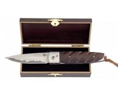 Haller Damast-Taschenmesser Sandelholzgriff 39 Lg rsf., 83102