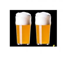 Ding&ng Glasbierkrug, nach Hause kreative Persönlichkeit Weizenbierkrug, Bierkrug@2 (570 ml)