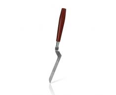 BOSKA Messer Taste für Brie Käse, Edelstahl, braun/Silber, 29 x 8 x 2 cm