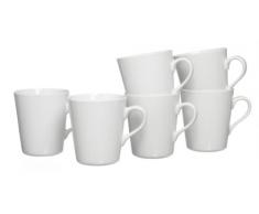 Ritzenhoff & Breker Kaffeebecher-Set Primo, 6-teilig, Porzellan