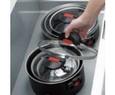 Kochset 4-tlg. Pfanne 28cm + Topfset 3-tlg. mit Deckel Click & Cook - Ballarini