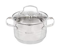 Daniks TOKIO, Topf aus Edelstahl Daniks, 1.9l