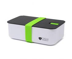 OISHI LUNCHBOX TASTY - Bento Lunch Box 1000ml - Dicht & Auslaufsicher für Kinder & Erwachsene - Büro & Schule - BPA-Frei - Brotzeit Dose für Spülmaschine Mikrowelle & Gefrierschrank