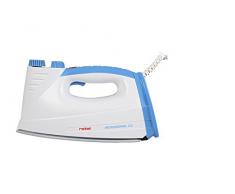 Rotel Professional Extra***** Original Dampfbügeleisen BLAU Edition Dampfbügelautomat / Dampfbügelstation / Bügelautomat / Bügelstation mit Keramiksohle / 800W / isolierter Tank 300ml