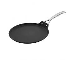 Le Creuset Aluminium-Antihaft Crêpes-Pfanne, Ø 28 cm, PFOA-frei, Für alle Herdarten inkl. Induktion geeignet, Anthrazit/Silber
