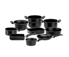Ballarini Firenze Kasserolle 1 Griff, Cortan, Schwarz, Durchmesser 16 cm