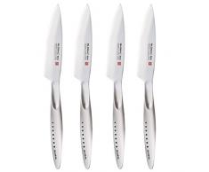 Global SAI-T01/4 Steakmesser Set mit 4 Steakmessern 11,5cm