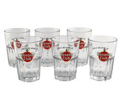 HAVANA Club Rum Gläser 6er SET Rumgläser Havanna ~mn 15 7f1l