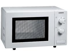 Siemens HF12M240 iQ100 Mikrowelle / 17 L / 800 W / einfache Bedienung durch mechanische Regelung / 5 Leistungsstufen / Innenbeleuchtung / Weiß