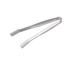 BESTONZON Edelstahl Mini Lebensmittel Servierzange Praktische Eiswürfel Zucker Grillzangen Brot Clip küche Kochzangen Home Bar Liefert 4 Stücke 15 CM