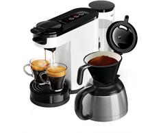Philips Senseo HD6592/00 Switch 2-in-1 Kaffeemaschine, weiß