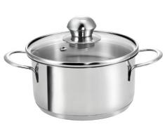 Kopf Mini Induktion Kochtopf Parvus, Ø 14 cm, Höhe 7,5 cm, 1 Liter, Edelstahl