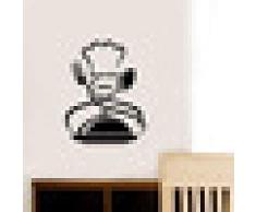 Küchengabel Löffel Kunst Aufkleber, Restaurant Küche Abnehmbare Wandaufkleber, Diy Home Decor Wasserdichte Tapete 45X57Cm