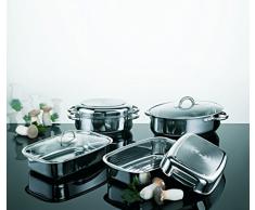 Schulte-Ufer 6789-38 Multi-Bräter, 38 cm, 9,00 l Induktion, Edelstahl, 9 l