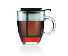 Bodum YO-YO Glastasse mit Kunststofffilter (0,35 liters) schwarz
