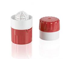 Börner Saftpresse rot, Zitruspresse, Saft Presse, Squeezer, Handpresse, Limettenpresse