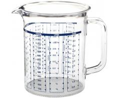 Emsa 2217150000 Messbecher, 1,5 Liter, Transparent, Superline