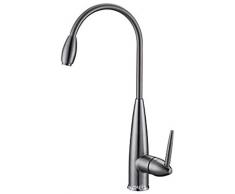 Waschbecken Wasserhähne Küchenspüle Wasserhähne Küchenarmatur Badarmatur Küchenarmatur Gebürsteter Kupfertopf Wasserhahn