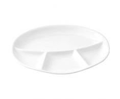 TOGNANA »Party« weiß, Fondueteller, Höhe: 25 mm, Länge: 280 mm, Breite: 240 mm