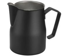 Motta 02535/00 Milchkännchen Europa Black Professional Edelstahl, 350 ml
