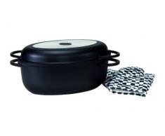 Krüger 23040 Multi-Bräter Aluguss mit Grilldeckel, 38 cm