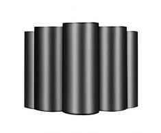 JiDan Müllsäcke150pcs verdicken Wegwerfabfall-Abfalleimer-Abfallkörbe Abfallbeutel-Abfall-Wegwerfplastiktaschen-Schwarzes