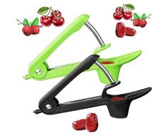 A 2 Stück Kirschentkerner Kirschen, Kirschkern Oder Samenentferner, Kirschentkerner, Küchen Gizmo, Design für Die Einhandbedienung, Küchen Gizmo Mit Obst Corer Pitter