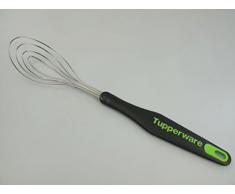 TUPPERWARE Griffbereit Tellerbesen schwarz-grün D165 Schneebesen TOP-Tellerbesen 9550