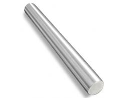 WisFox Edelstahl Nudelholz, Metall Nudelhölzer zum Backen, Cookie & Gebäck Teig etc-1,5-Zoll-Durchmesser (fest)