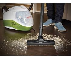 POLTI PVEU0085 FAV80 Dampfsauger, tötet und beseitigt 99,99%* der Viren, Keime und Bakterien, Aluminium, grün