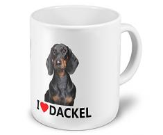 printplanet XXL Jumbotasse Dackel - Tasse mit Hundebild Dackel - Tier-Tasse, Tier-Krug, Becher, Mug