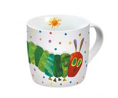 Raupe Nimmersatt 12168 Sonne Tasse, Porzellantasse, Kaffeetasse, Kindertasse, Porzellan, Mehrfarbig