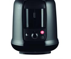 Moulinex LT261D Toaster Subito, rot metallic,Rot, Schwarz