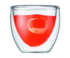 Bodum 4557-10-12 pavina Gläser-Set, Doppelwandig, isoliert, 6-teiliges, 0,08L,transparent